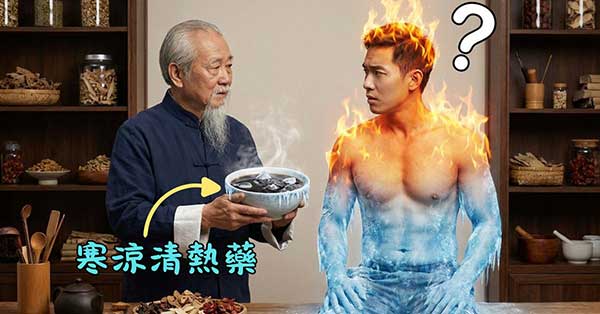 現代中醫師面對病患，通常會開寒涼中藥