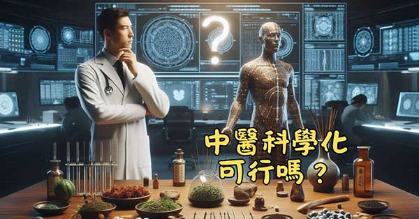 中醫在科學化的過程中，一直備受質疑