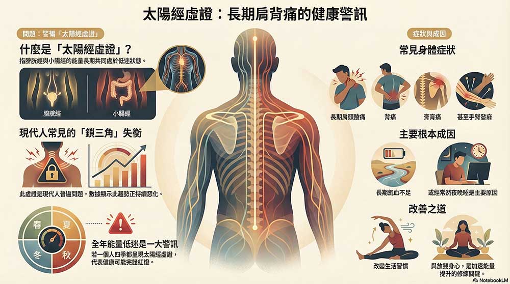 必須注意太陽經的養生