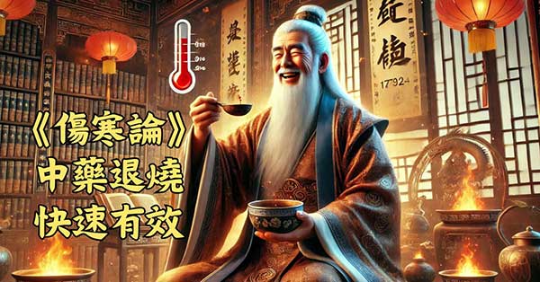 運用傷寒論的中藥退燒，快速且有效