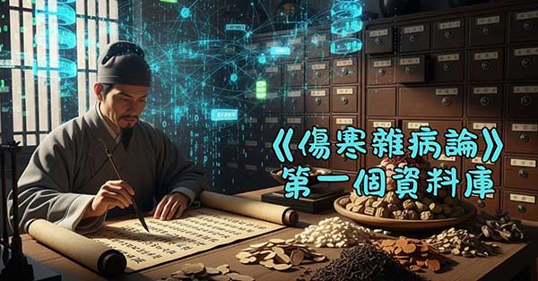 傷寒雜病論，可以視為第一個中藥方劑資料庫