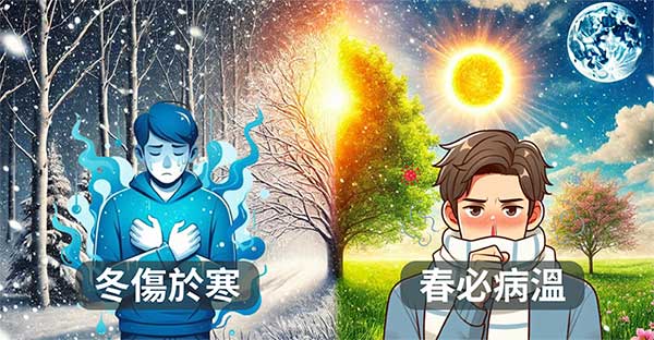 冬季體內累積寒氣的人，在夏季就會發病