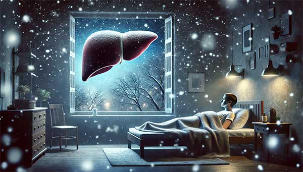 睡眠不足或冬季期間，容易出現肝經虛證