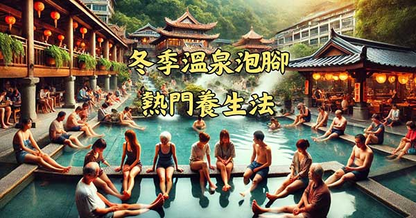 冬季溫泉泡腳是相當熱門的養生法