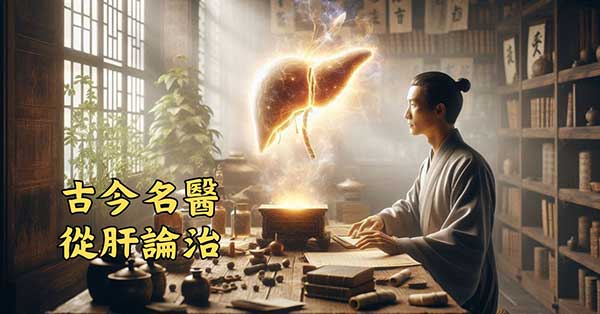 古今名醫善於從肝論治疾病