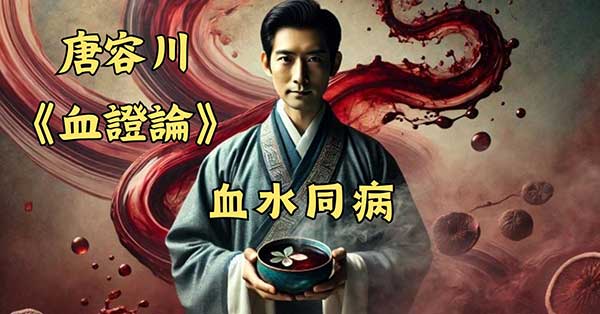 清朝名醫唐容川提出「血水同病」理論