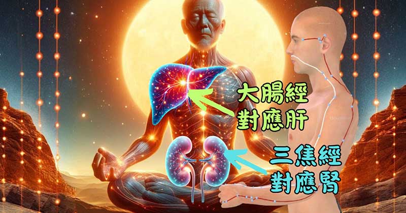 疏通三焦經與大腸經，也可以強健肝腎