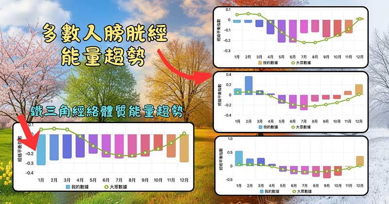 不少人已經實際印證膀胱經能量趨勢現象