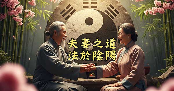把夫婦之道走好，等同於走好了陰陽之道
