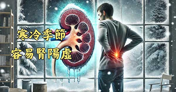 寒冷的冬季及初春，是很容易出現腎陽虛的季節