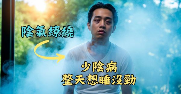 少陰病最大的特點，就是沒精神提不起勁