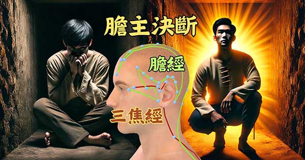 從經絡理解膽主決斷對腦部的影響