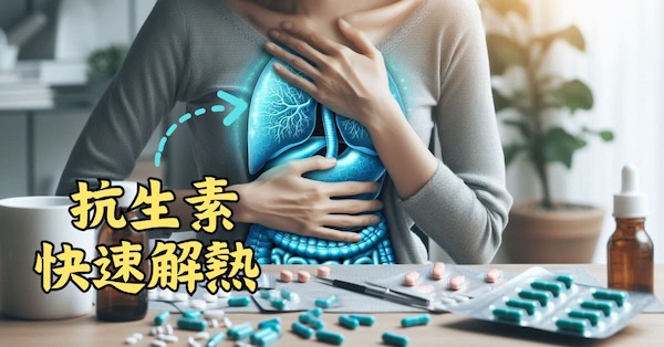 現代抗生素寒涼，可以快速解熱