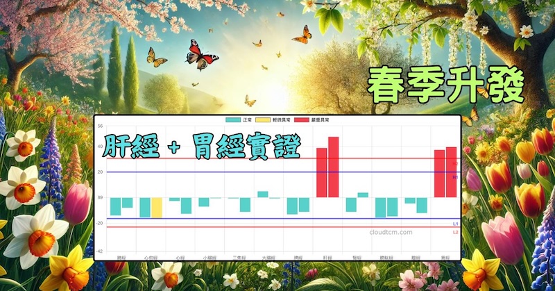 從肝經與胃經的連動實證，理解春季的升發現象