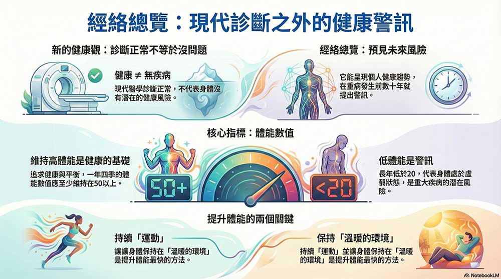 提高體能數值是改善內環境的核心指標