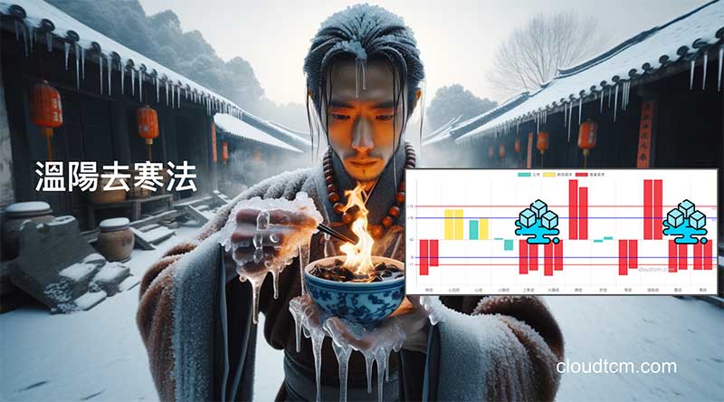 溫陽去寒法，運用在寒性陽虛經絡現象
