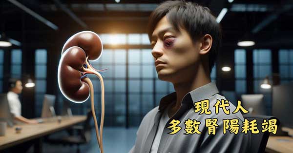 現代多數人腎陽處於耗竭狀態
