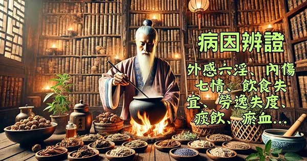 古代中醫認為的病因非常單純