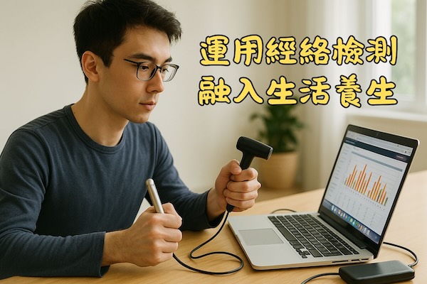 運用經絡檢測，可以融入日常生活中