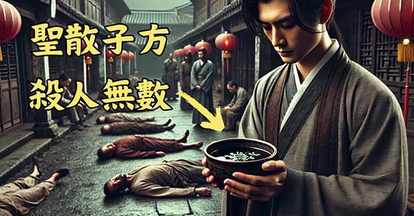 運用聖散子方治療瘟疫，曾經造成大量死亡
