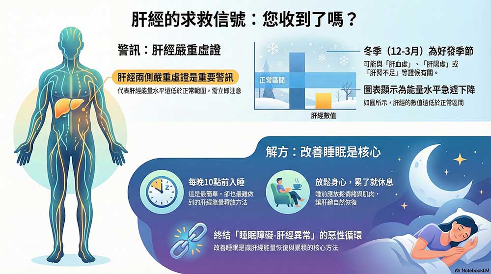 肝經虛證是值得重視的養生訊號
