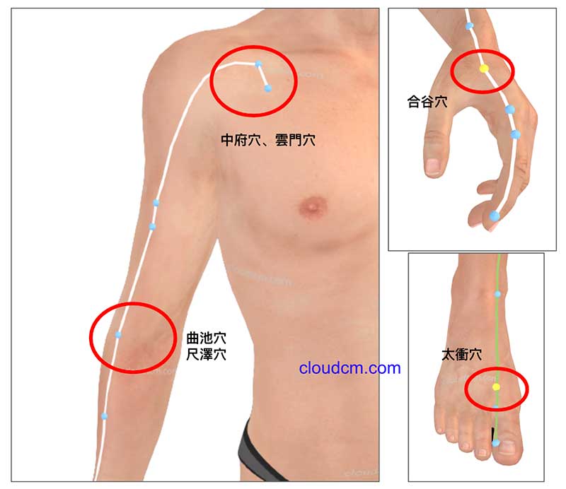 疏通肺經一樣可以提升太陽經能量