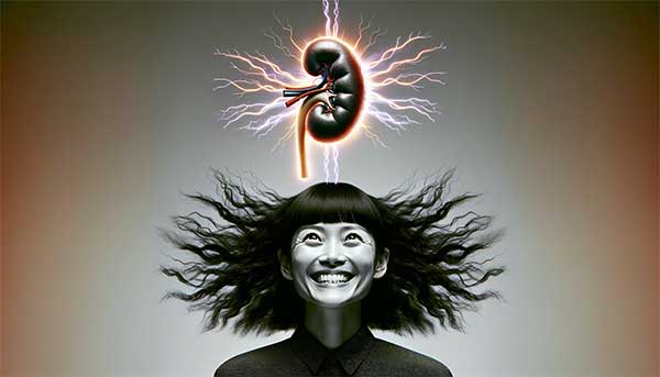 傳統中醫認為腎臟與人體的頭髮、牙齒密切相關