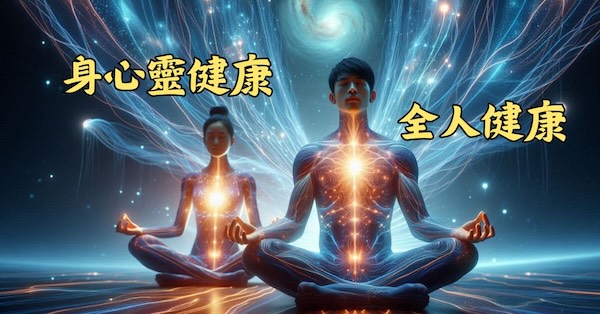 真正的健康，是身心靈都健康的全人健康境界