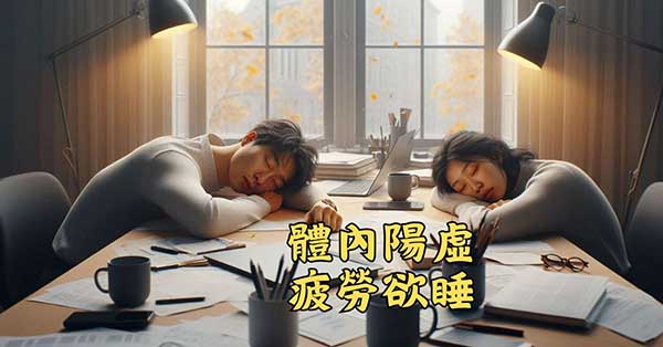 體內陽虛的第一個現象，就是疲勞想睡
