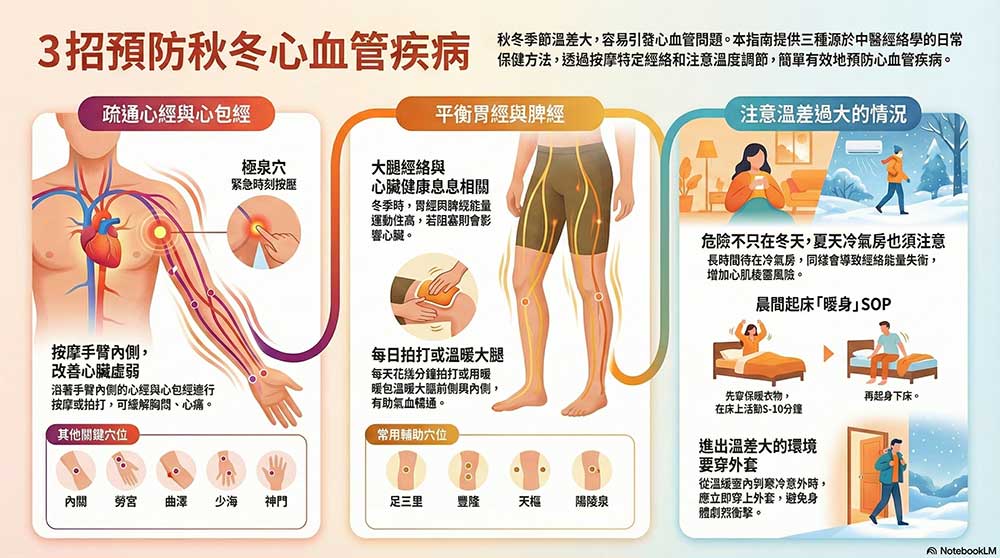 冬季預防心血管疾病爆發方法