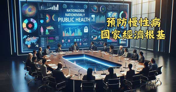 預防全民的慢性病，已經成為國家的責任