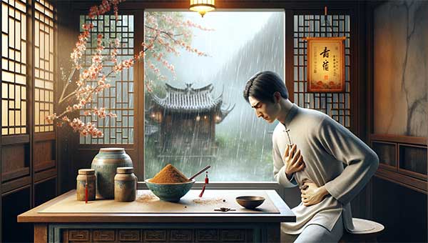 濕氣阻塞脾胃容易所引起脾胃消化障礙
