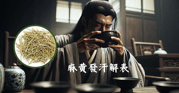 麻黃在古代專門用來發汗退燒，治感冒傷寒