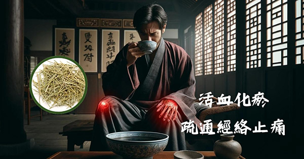 麻黃配合活血化瘀中藥，可以舒經止痛