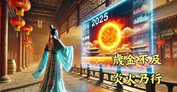 2025年將會籠罩在火氣旺盛的氣場之下