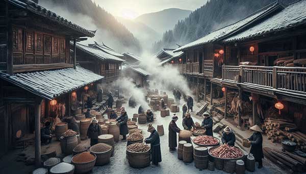 立冬含有萬物收藏、防禦寒冷的概念