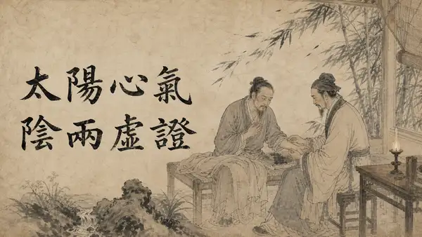 太陽心氣陰兩虛證