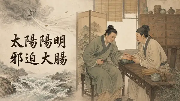 太陽陽明邪迫大腸