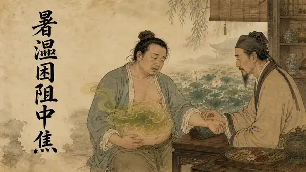 暑濕困阻中焦