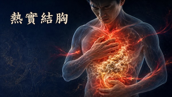 熱實結胸證