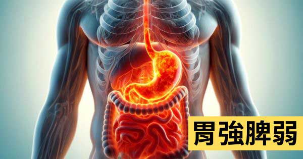 胃強脾弱
