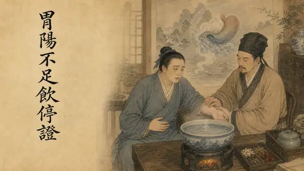 胃陽不足飲停證
