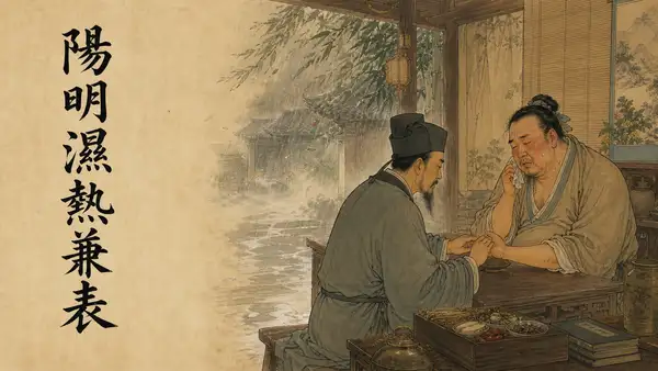 陽明濕熱兼表