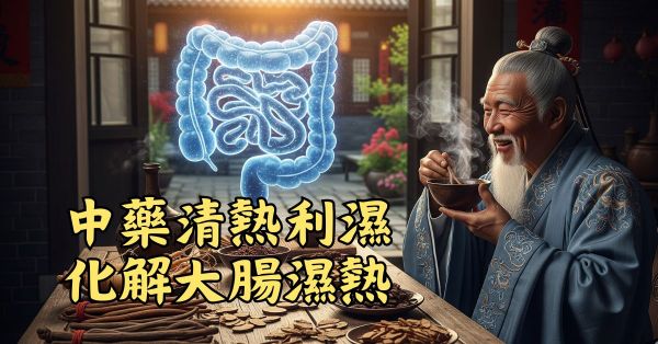 中藥清熱利濕，快速化解大腸濕熱狀況