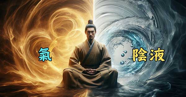 古人發現，體內有氣與陰液現象