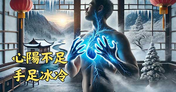心陽不足的人，容易出現手腳冰冷