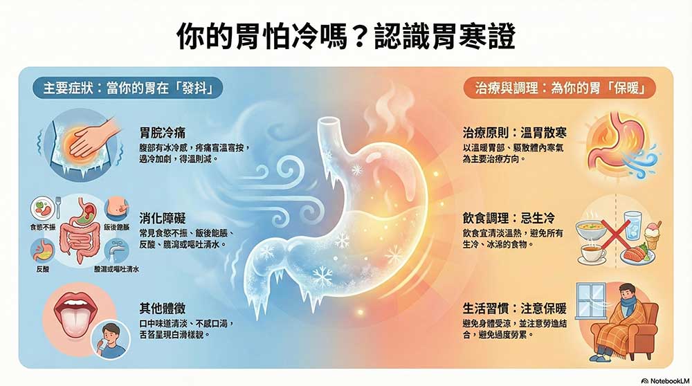 胃寒的症狀與改善方法