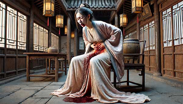 女性脾氣虛弱，容易出現月經異常出血症狀